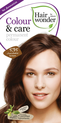 Colour & Care looduslik püsivärv, Šokolaadipruun 5.35