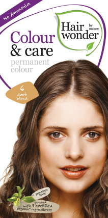 Colour & Care looduslik püsivärv, Tumeblond 6