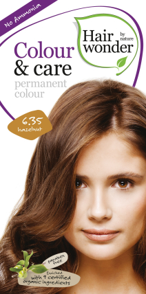 Colour & Care looduslik püsivärv, Pähkelpruun 6.35