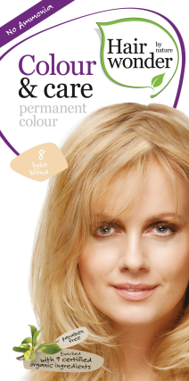 Colour & Care looduslik püsivärv, Heleblond 8