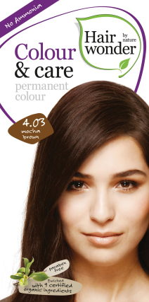 Colour & Care looduslik püsivärv, Kohvipruun 4.03