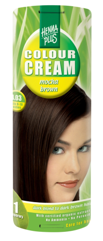 Colour Cream looduslik poolpüsivärv, Kohvipruun 4.03