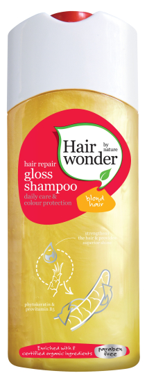 Hairwonder Hair Repair läikešampoon heledatele juustele